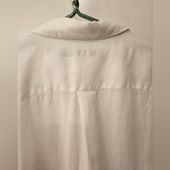 NWOT - Linen - Lauren Ralph Lauren Button Down Tunic Shirt - Size 2X - Picture 8 of 14